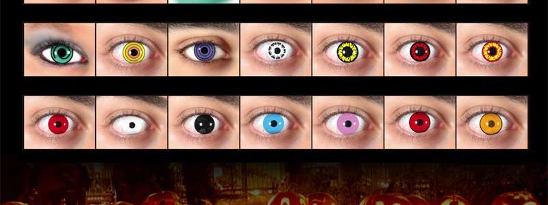 LENTI COLORATE PER HALLOWEEN