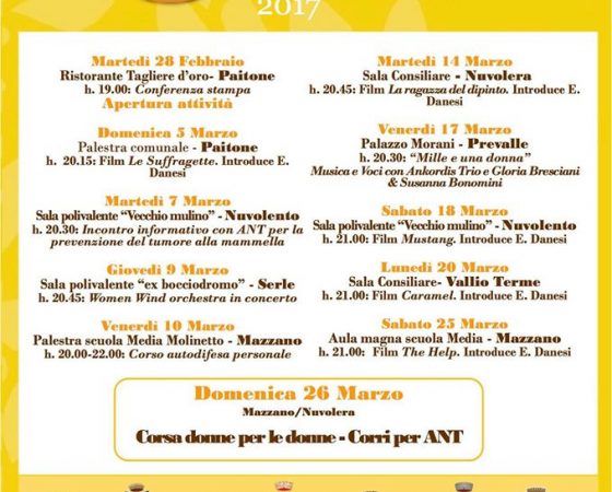 Donne per le donne 2017